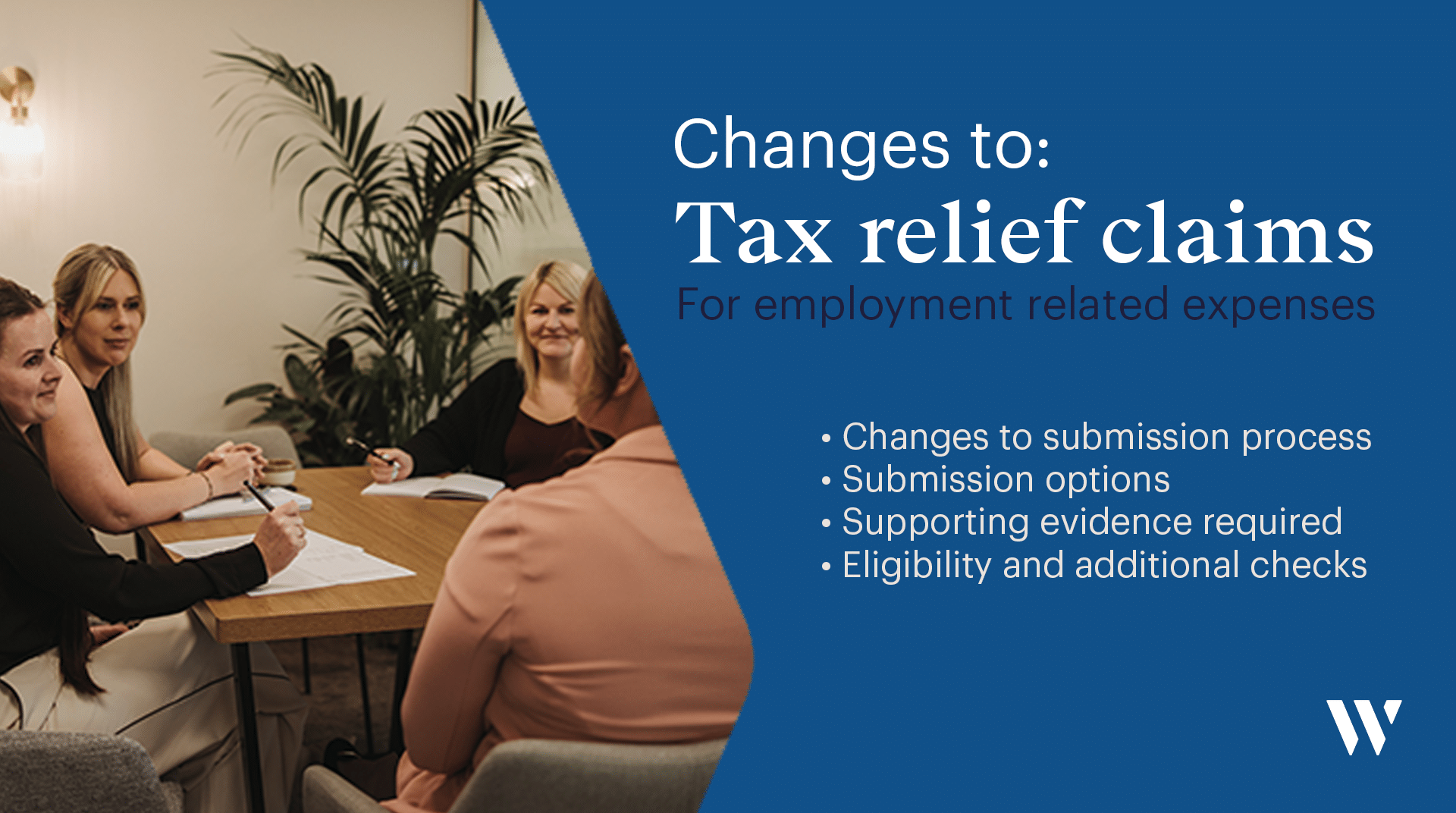 Changes to tax relief claims for employment -related expenses | Whyfield Accountants in Truro, Cornwall