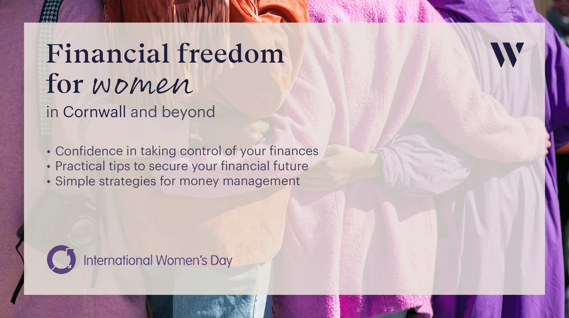 Financial freedom for women in Cornwall and beyond | Whyfield Accountants in Truro, Cornwall